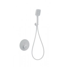 Смеситель для душа с термостатом встраиваемый Wonzon&Woghand, Белый матовый