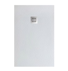 Душевой поддон из искусственного камня BelBagno Uno 160x80 TRAY-MR-UNO-AH-160/80-35-W-CR Белый