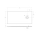 Душевой поддон из искусственного камня BelBagno Uno 160x80 TRAY-MR-UNO-AH-160/80-35-W-CR Белый