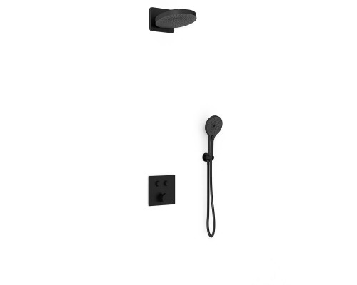 Душевой комплект Vincea Inspire VSFW-4I211MB встраиваемый черный