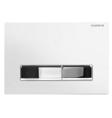 Кнопка смыва Charus Raiden FP.321.WBN.01 белый/хром