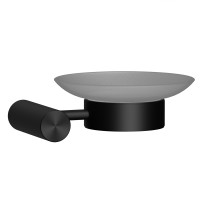Настенный держатель для мыла Raiber premium RPB-80008 Graceful, матовый черный