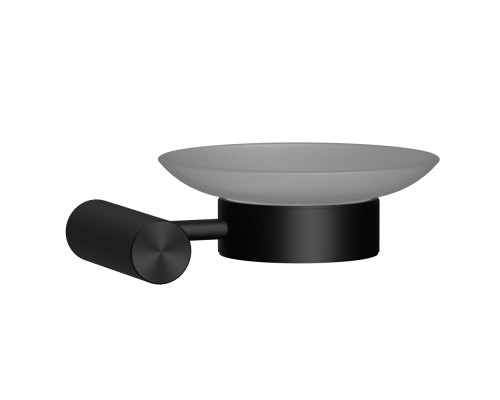 Настенный держатель для мыла Raiber premium RPB-80008 Graceful, матовый черный