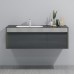 Тумба с раковиной Black&White U950.1200 матовый серый