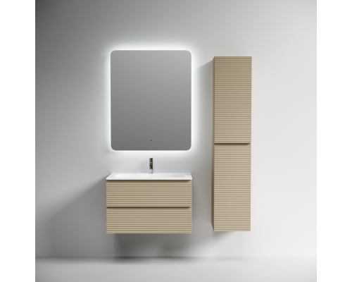 Тумба под раковину Настенная Sancos Folk 79 FL80CP Капучино