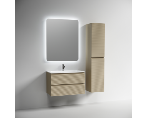 Тумба под раковину Настенная Sancos Folk 79 FL80CP Капучино