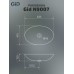Раковина накладная Gid N9007