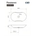 Керамическая раковина Gid Mnc503