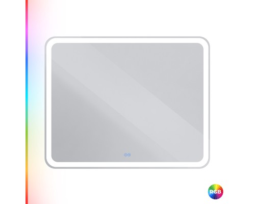 Зеркало Cezares Multicolore 100 CZR-SPC-MC-1000-800-RGB-TCH с подсветкой с сенсорным выключателем и функцией памяти