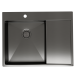 Кухонная мойка Reflexion Maggiore RX2365BL оружейная сталь
