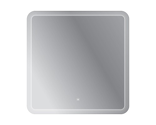 Зеркало Cezares Duet 80 CZR-SPC-DUET-800-800-LED-TCH с подсветкой с лазерной гравировкой и сенсорным выключателем Зеркало Cezares Duet 80 CZR-SPC-DUET-800-800-LED-TCH с подсветкой с лазерной гравировкой и сенсорным выключателем