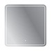 Зеркало Cezares Duet 80 CZR-SPC-DUET-800-800-LED-TCH с подсветкой с лазерной гравировкой и сенсорным выключателем
