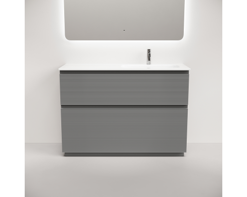 Тумба под раковину Напольная Sancos Folk Floor 119.5 FL120FLES Ergraut soft