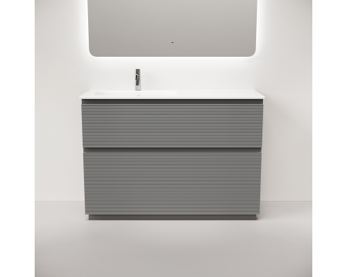 Тумба под раковину Напольная Sancos Folk Floor 119.5 FL120FLES Ergraut soft