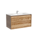 Тумба под раковину подвесная Sancos Marmi 2.0 89х44 с доводчиками, дуб чарльстон, MR2.090ECH