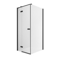 Душевое ограждение NEW TRENDY REFLEXA BLACK L 80x70x200 черный