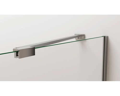 Душевой уголок Vincea Extra, 1000/1100x900, вороненая сталь