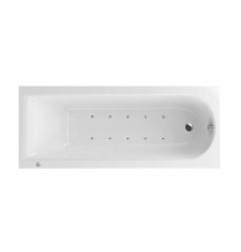 Ванна гидромассажная EXCELLENT Aurum Slim 150x70 AERO хром