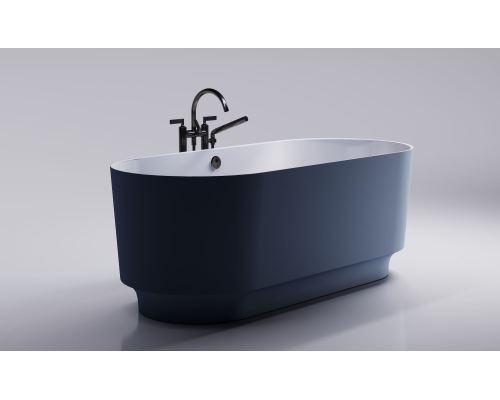 Ванна из искусственного камня Astra form АКВАРИУС 170х75 белый