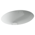 Раковина встраиваемая снизу Ceramicanova Эра (Era) 465x380x190 мм, с отверстием слива - перелива, белый, арт