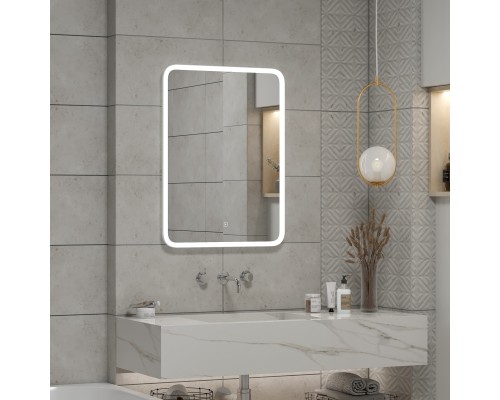 Зеркало Taliente Zled-G с LED-подсветкой, 60x80см, прямоугольное