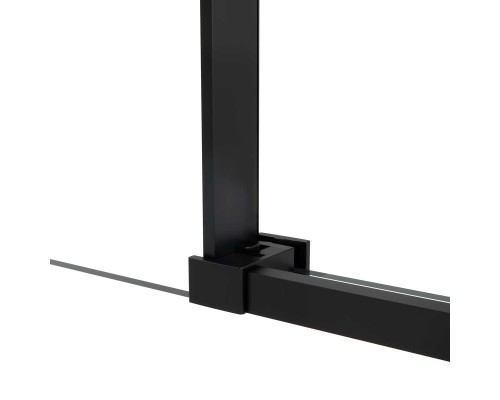 Душевая дверь Vincea Slim Soft VDS-1SS120CGB 1200 черный стекло тонированное