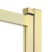 Шторка для ванны NEW TRENDY SENSI LIGHT GOLD 85x150 светлое золото