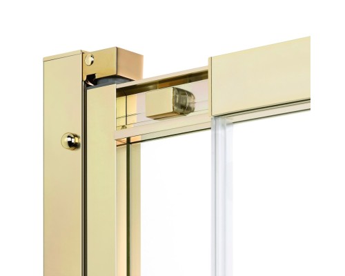 Шторка для ванны NEW TRENDY SENSI LIGHT GOLD 85x150 светлое золото