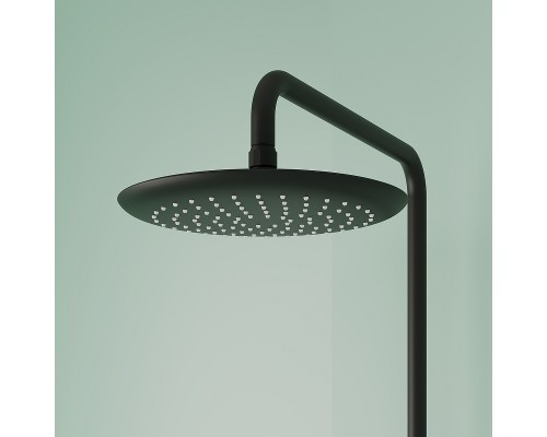 Душевая система Sancos Game SC3002MB с термостатом Черная матовая