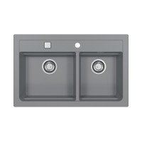 Мойка кухонная Alveus Granital Atrox 50 1132001 790х500 бетон