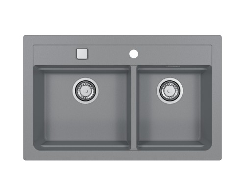 Мойка кухонная Alveus Granital Atrox 50 1132001 790х500 бетон