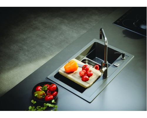 Мойка кухонная Alveus Granital Atrox 50 1132001 790х500 бетон