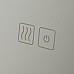 Зеркало Cezares Cadro 60 CZR-SPC-CADRO-600-LED-TCH-WARM с подсветкой с сенсорным выключателем и подогревом