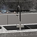 Смеситель для кухни SANCOS Dora SC4003BN с подключением фильтра для воды, браш никель