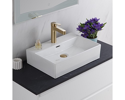 Раковина BelBagno 51 BB1340 Белая Раковина BelBagno 51 BB1340 Белая