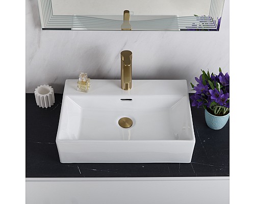 Раковина BelBagno 51 BB1340 Белая Раковина BelBagno 51 BB1340 Белая