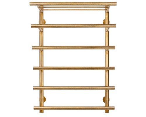 Полотенцесушитель латунный Secado Турин 6 80х40х50, водяной, бронза