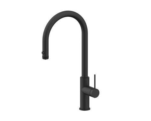 Смеситель для кухни Paulmark Galant Ga213077-AN Антрацит