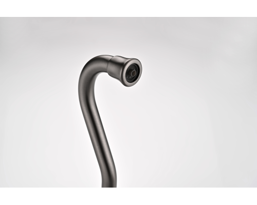 Смеситель для кухни Paulmark Retro вороненая сталь Re213226-GM