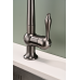 Смеситель для кухни Paulmark Retro вороненая сталь Re213226-GM