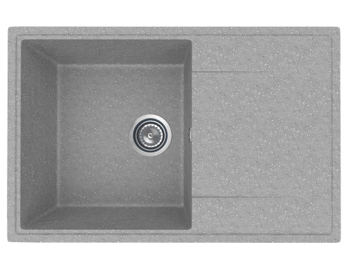 Кухонная мойка из искусственного камня Uperwood ECON UPD-507-003, серая матовая