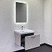 Тумба с раковиной Comforty Касабланка-60 серый шёлк Moduo 60