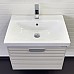Тумба с раковиной Comforty Касабланка-60 серый шёлк Moduo 60