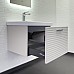 Тумба с раковиной Comforty Касабланка-60 серый шёлк Moduo 60
