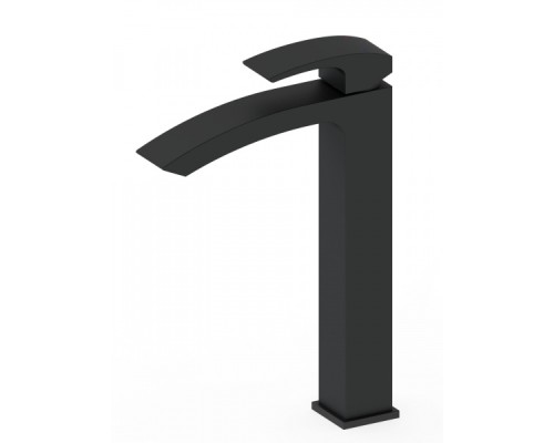 Смеситель для раковины высокий Wonzon&Woghand, Черный матовый