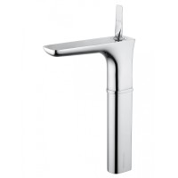 Смеситель для раковины высокий Wonzon&Woghand SHARK, Хром WW-48B1104-CR