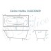 Ванна чугунная Delice Malibu 170х75