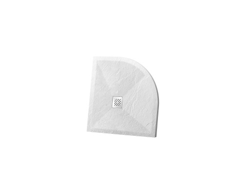 Поддон душевой из искусственного камня Vincea VST-4SQ9012W-L 120x90 белый матовый левый