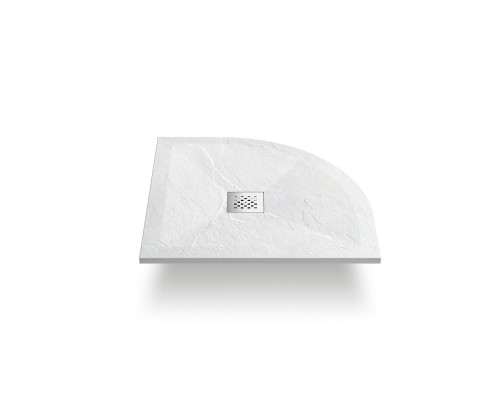 Поддон душевой из искусственного камня Vincea VST-4SQ9012W-L 120x90 белый матовый левый