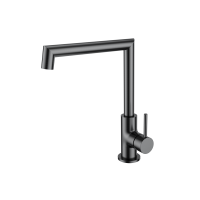 Смеситель для кухни Wonzon&Woghand, Темный графит